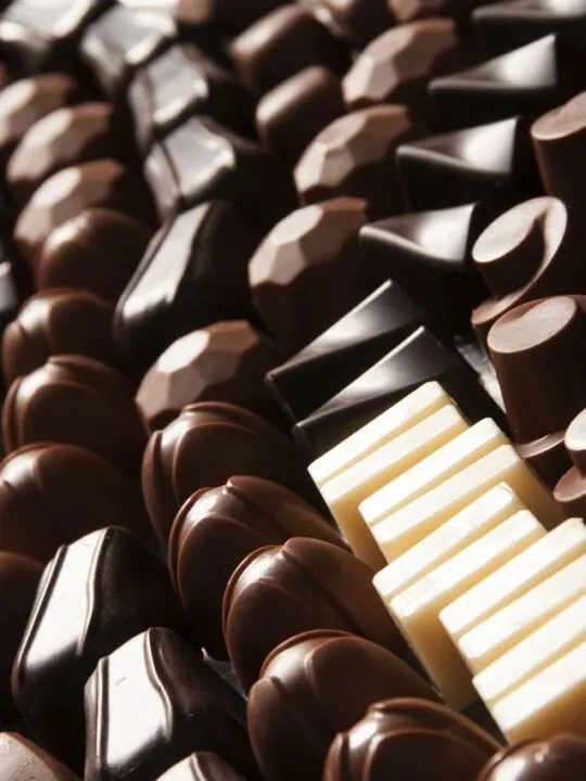 collection of chocolate candies