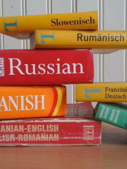 dictionaries in different languages