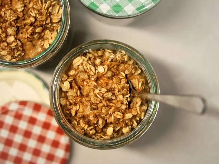 oats in a jar