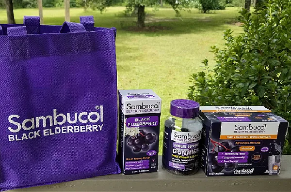 Sambucol black elderberry products