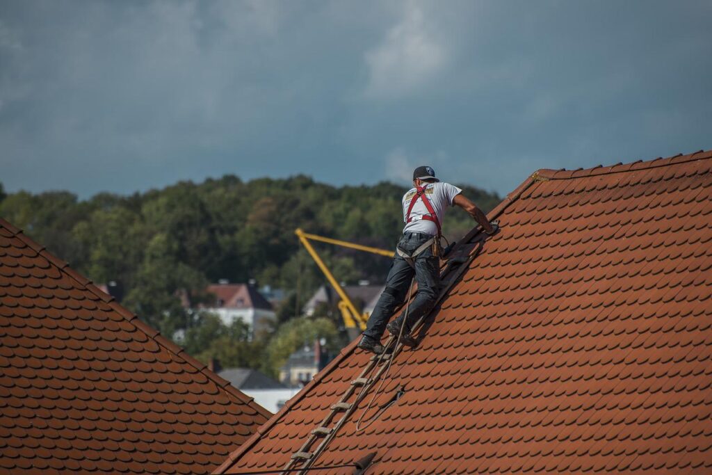 follow these tips on how to care for your roof to avoid having to have a new roof put on like this house