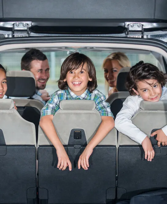 travel with young children in the car