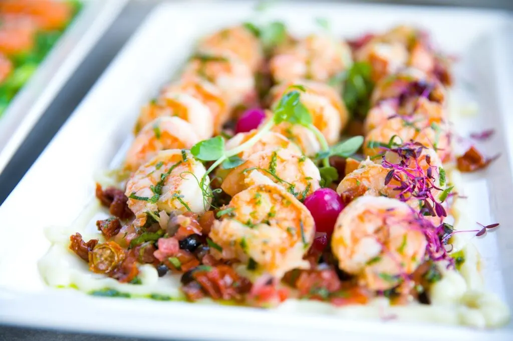 when it comes to diabetes and holidays, bring your own food like this shrimp platter 