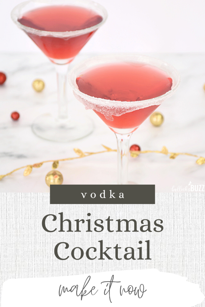 Best Christmas Cocktail Recipe Santa's Little Helper Bullock's Buzz