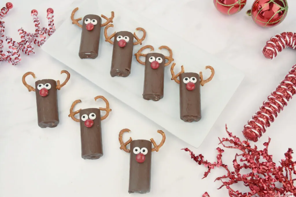 holiday snack cakes on a table
