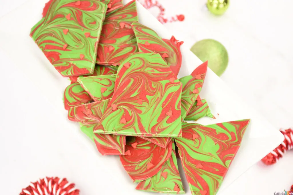 Homemade Grinch Bark: Easy, Delicious, Step By Step Photos - Tammilee Tips