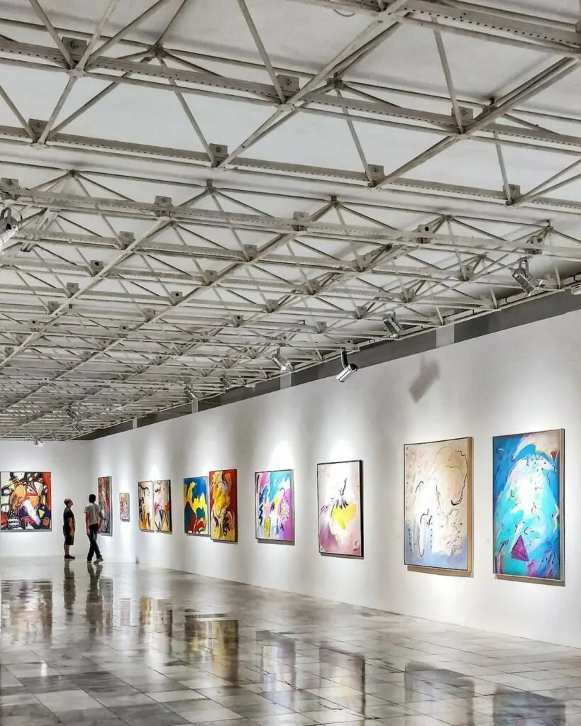 there are surprising mental health benefits of art exhibits like this one