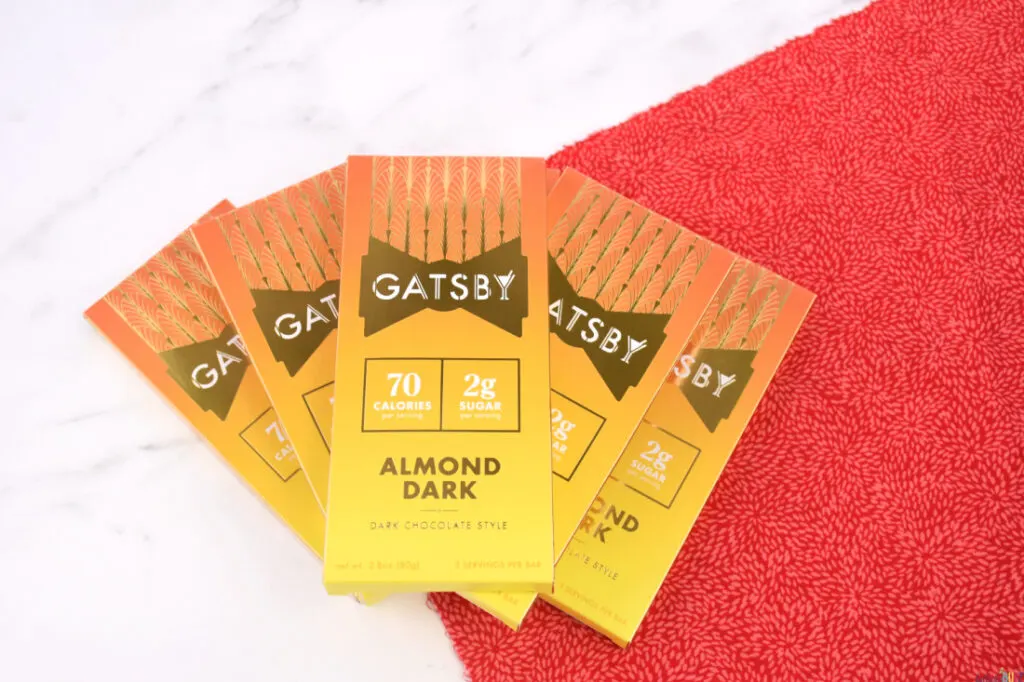candy packaging for Gatsby chocolate