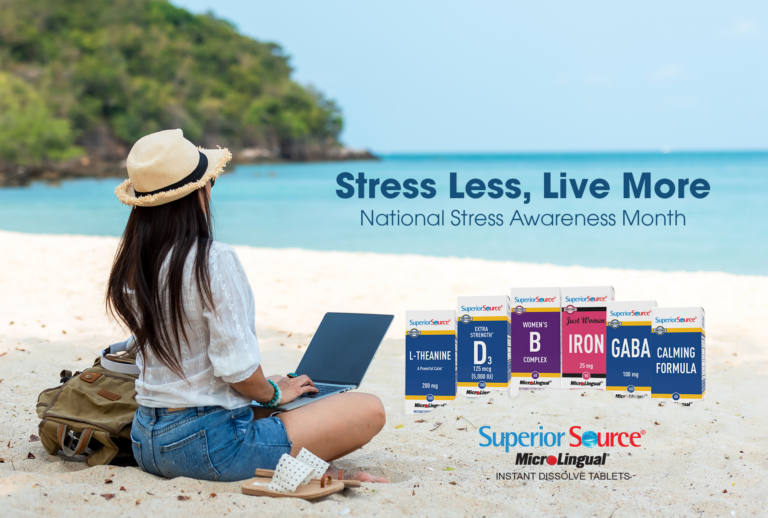 6 Simple Ways to Cope with Stress: Superior Source Vitamins and a Giveaway!