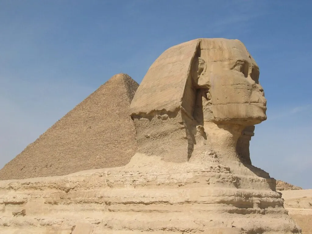 The historic sphinx pyramids are another of many reasons to visit Cairo.
