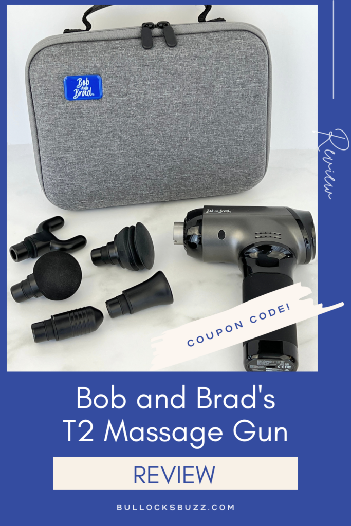 Whether you're an athlete, fitness enthusiast, or someone like me who is seeking relief from aching muscles and tension, Bob and Brad's T2 Massage Gun provides the ultimate relaxation and relief.