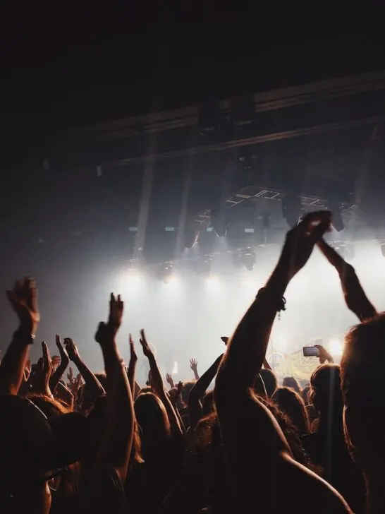 modern concert-like wordship service at Planetshakers Melbourne Church