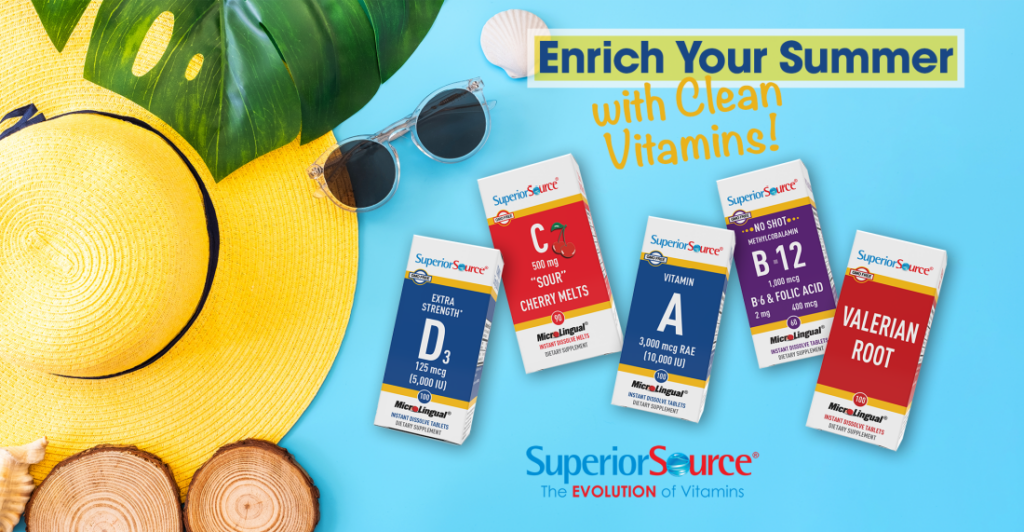 prize pack of superior source clean vitamins you can enter to win