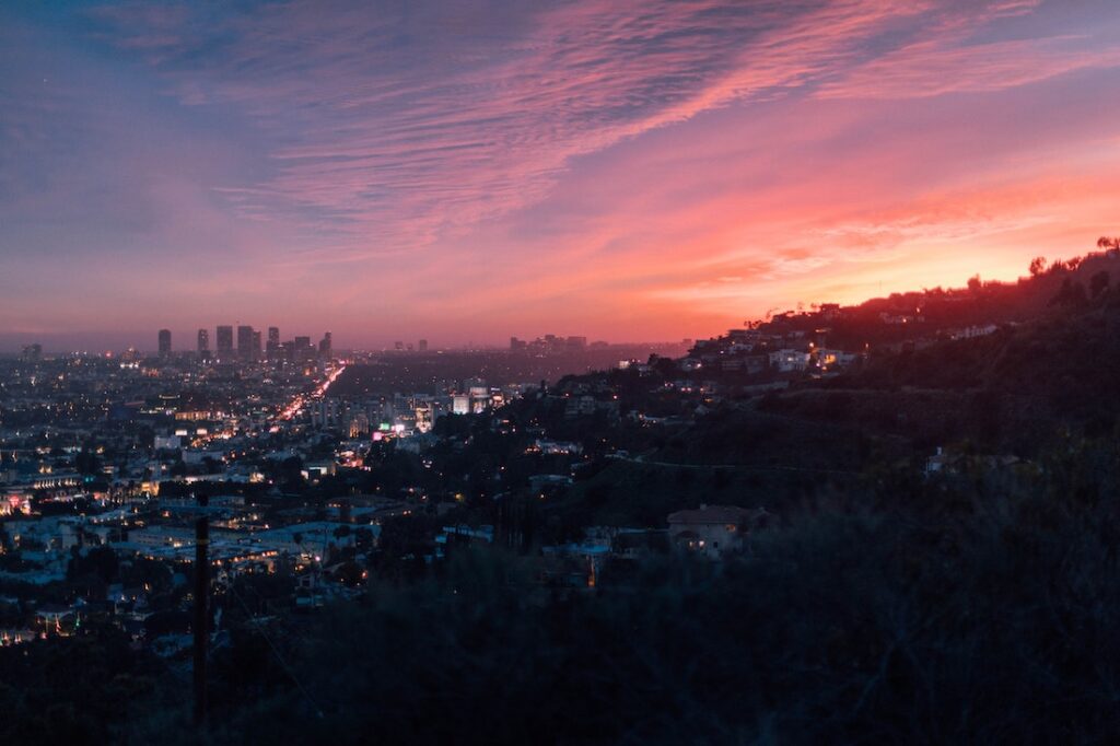 Los Angeles at sunset and the most Unusual Must-Have Experiences in LA