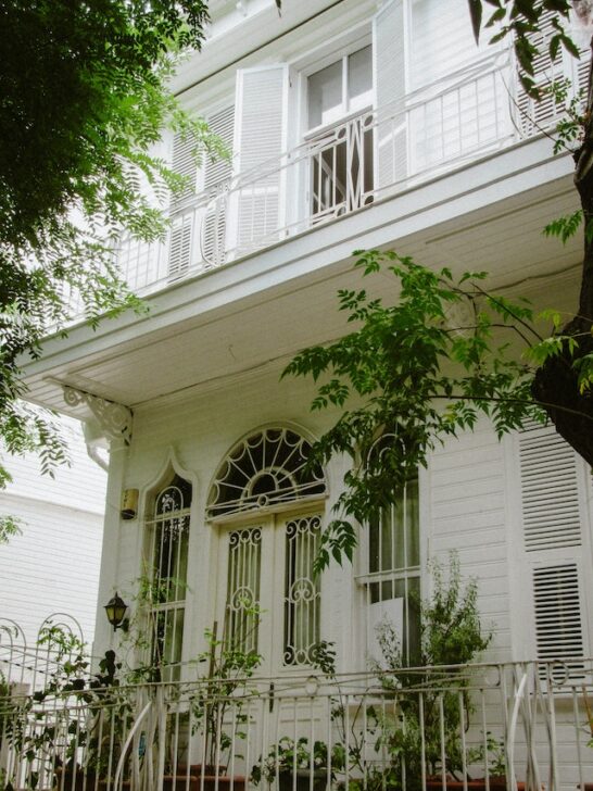 An older home in the French Quarter. If you won an older home like this one, there are many benefits to rewiring your home.