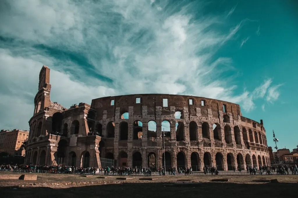 The Colosseum is one of many of Italy's UNESCO Sites 