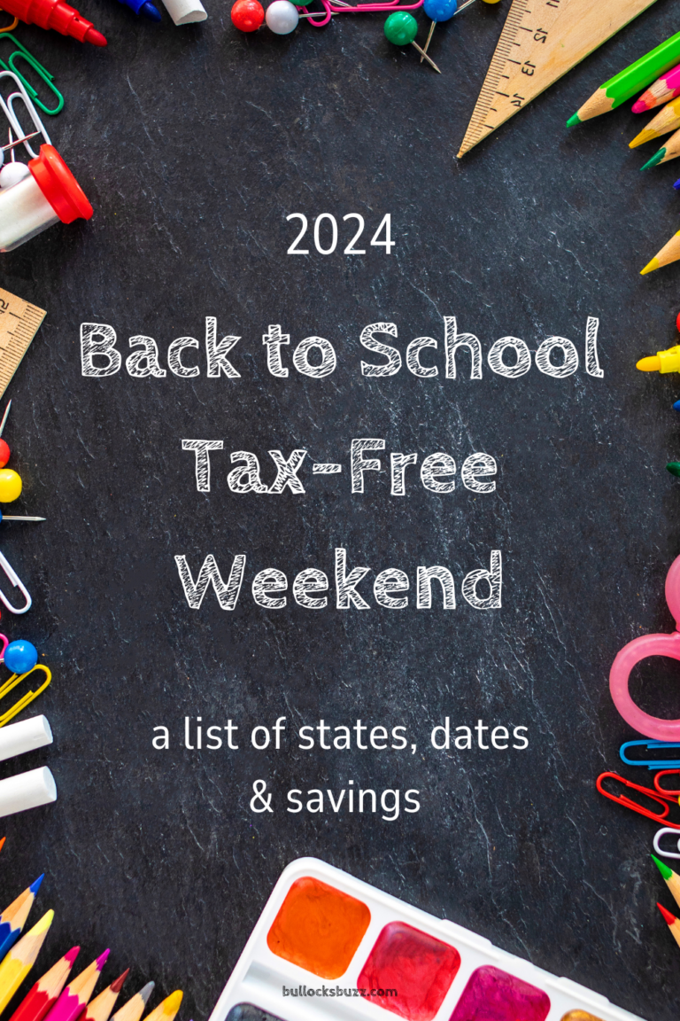 Guide to Back to School TaxFree Weekend 2024 For All States