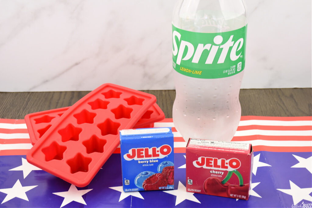 jell-o ice cube ingredients