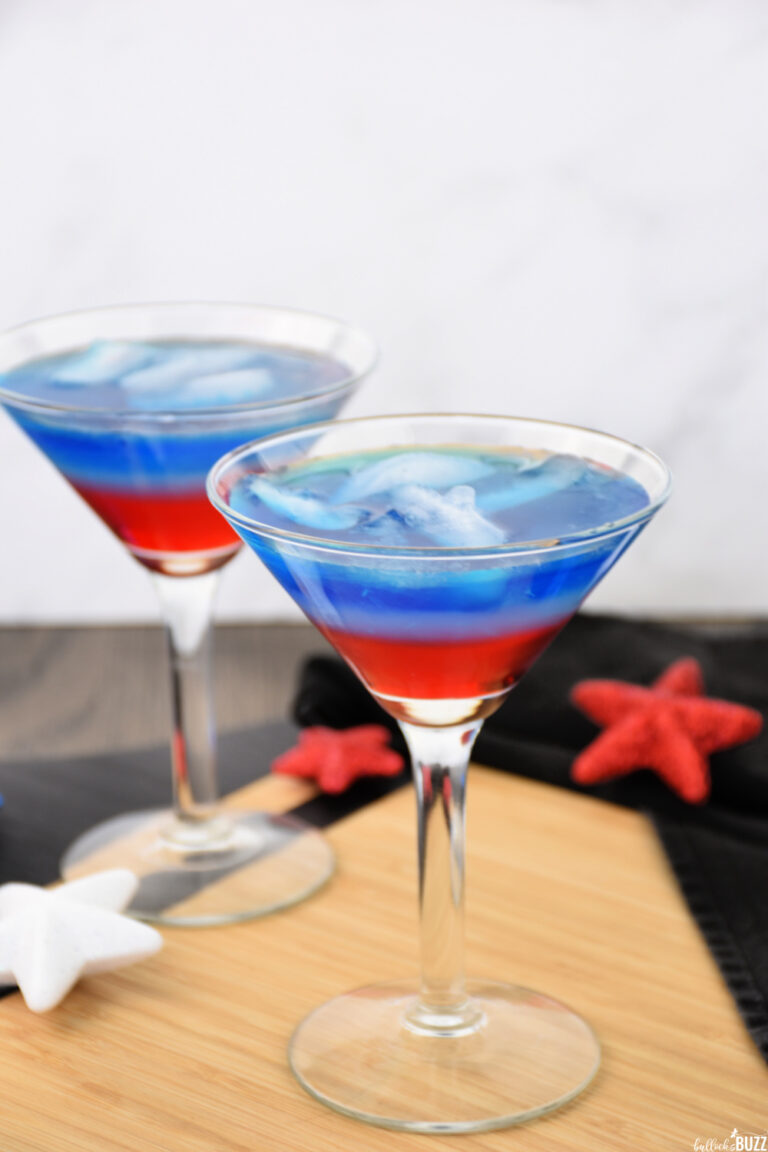 Patriotic Red White And Blue Cocktail Recipe For 4th Of July Bullocks Buzz 2021