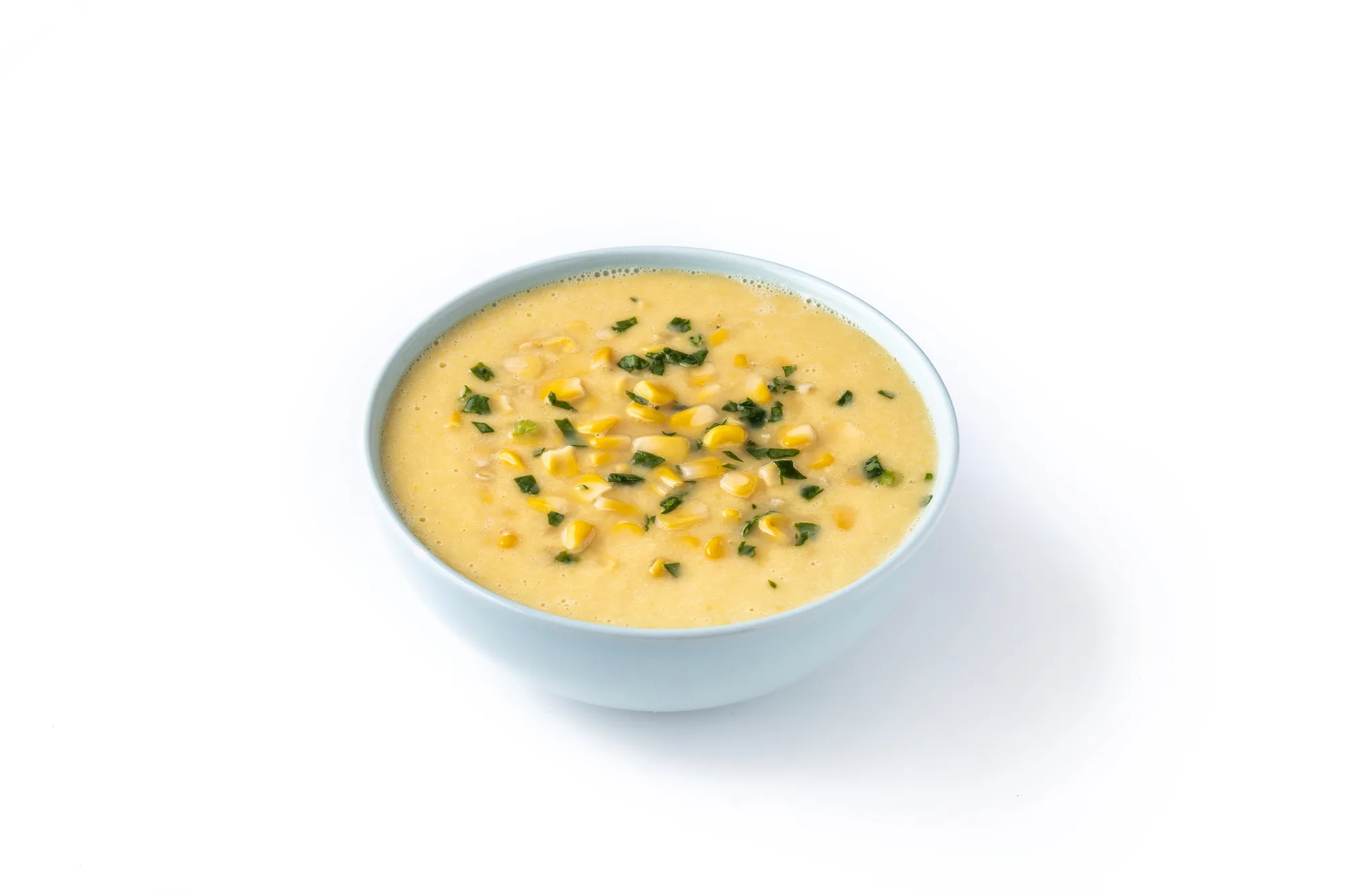 cheddar soup with corn