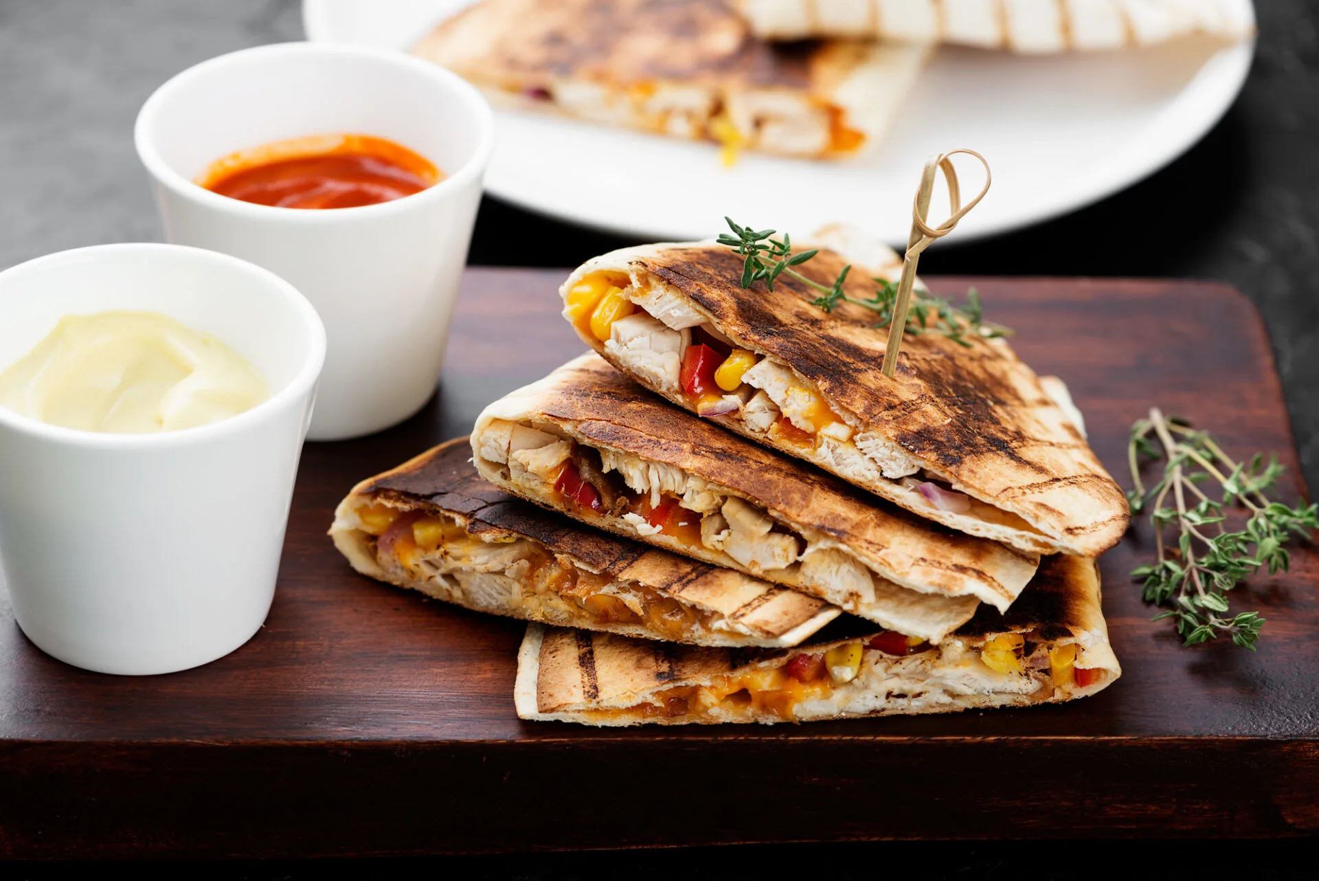 Turkey Quesadillas