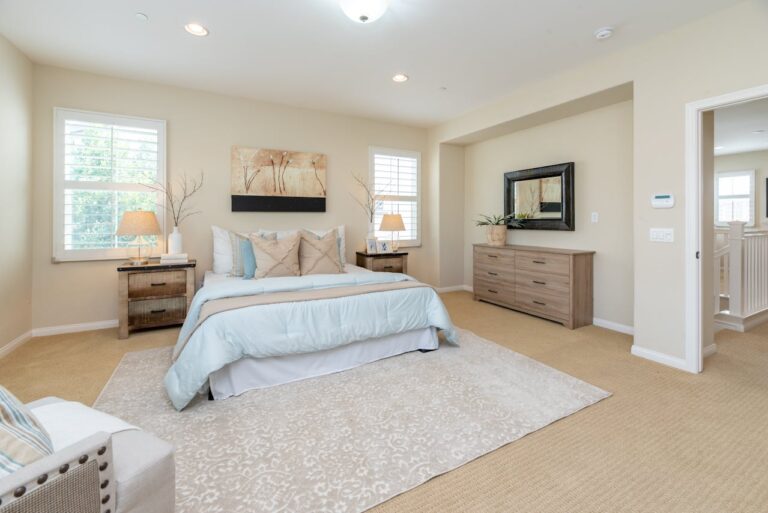 New windows in a modern bedroom. Considering your window style is something to consider before changing your windows.