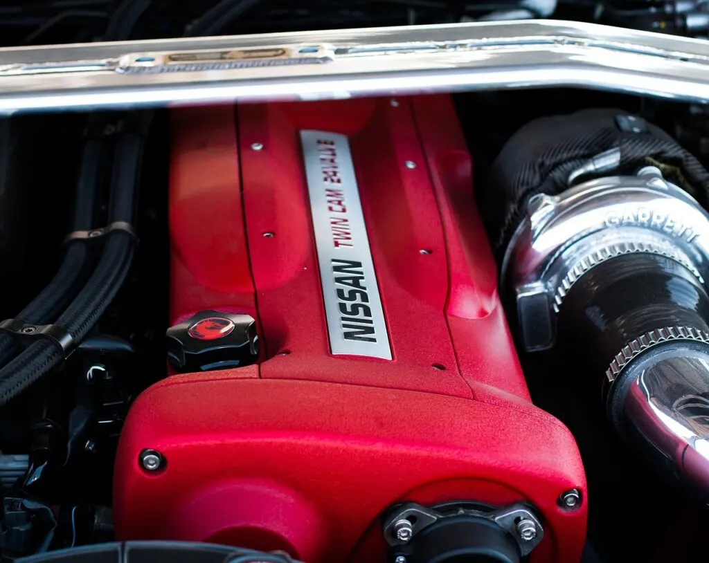 engine in a Nissan