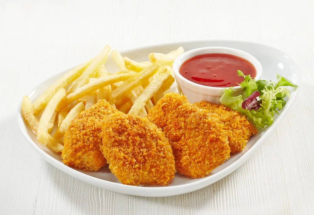 Chicken nuggets — Photo