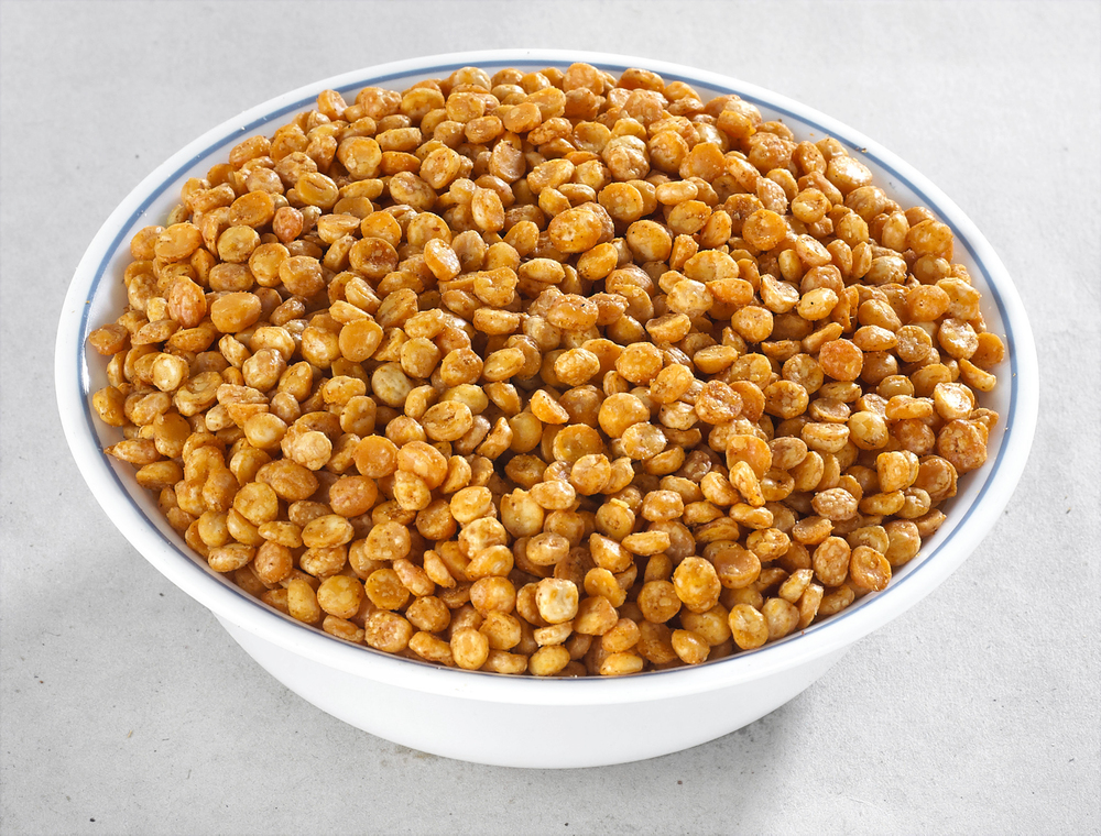 Chana Dal, Fried and Spicy Food, Chickpeas lentil, Yellow Chatpata dal, Split bengal gram, Namkeen