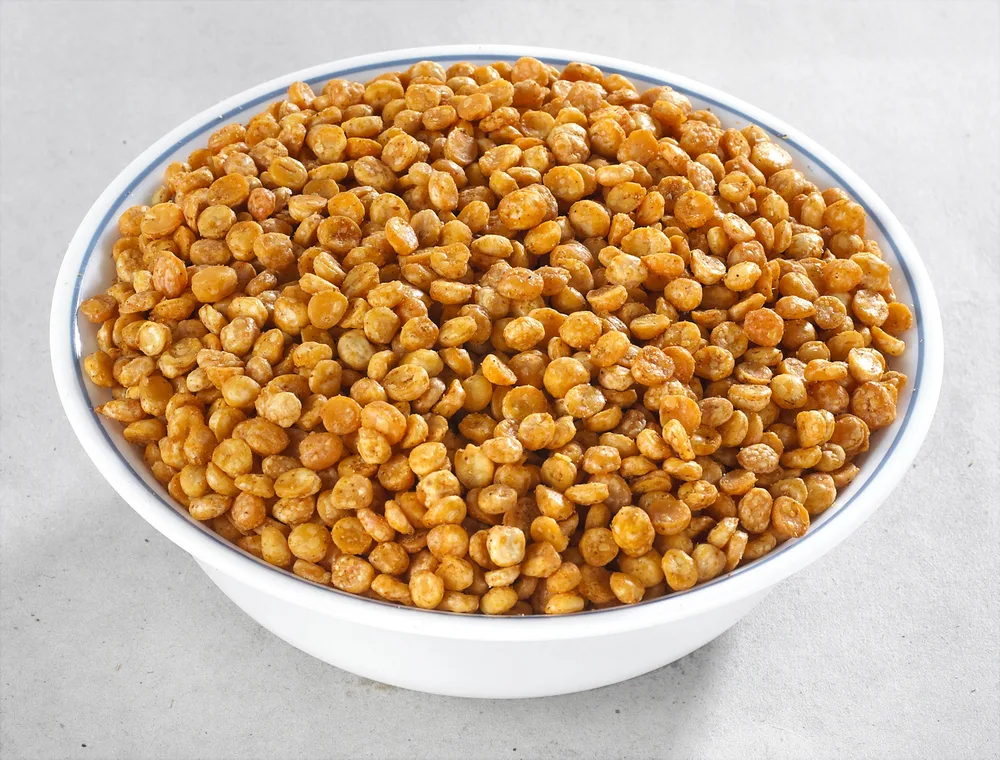 Chana Dal, Fried and Spicy Food, Chickpeas lentil, Yellow Chatpata dal, Split bengal gram, Namkeen