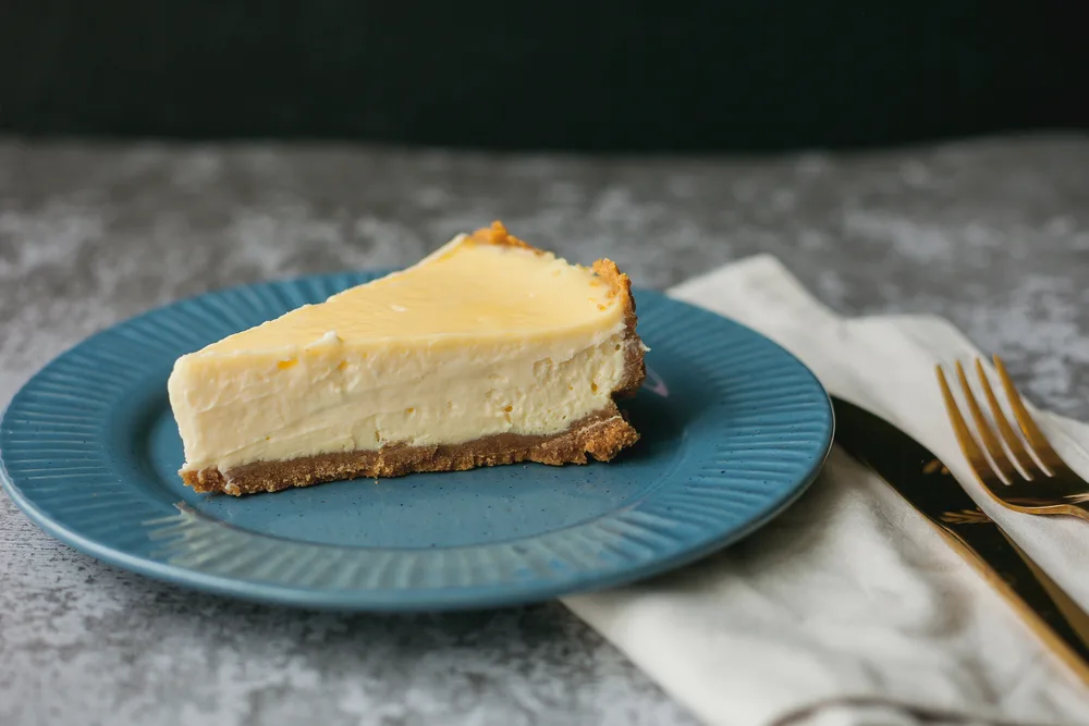 Bakery Products Piece Homemade Cheesecake Mug Coffee — Stock Photo, Image