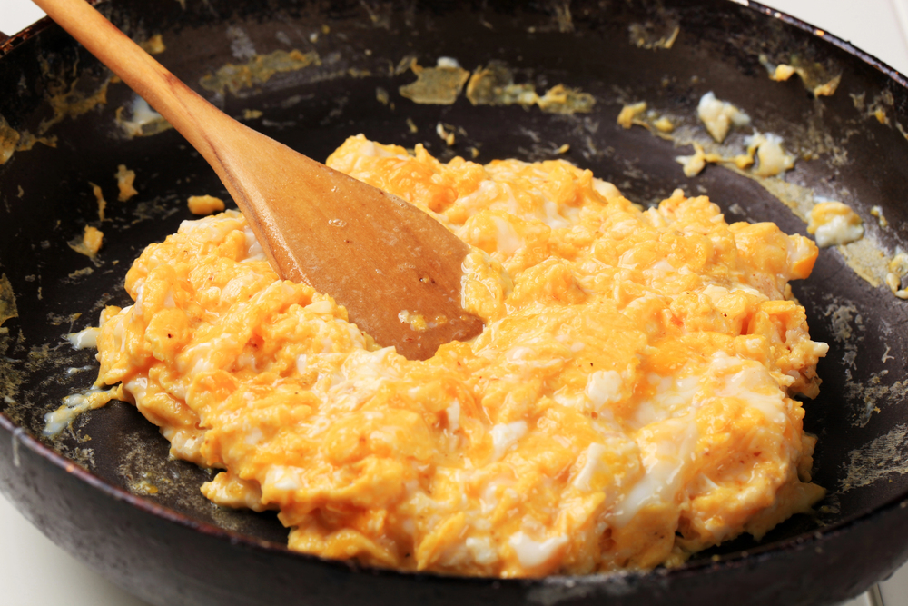Scrambled eggs — Photo

