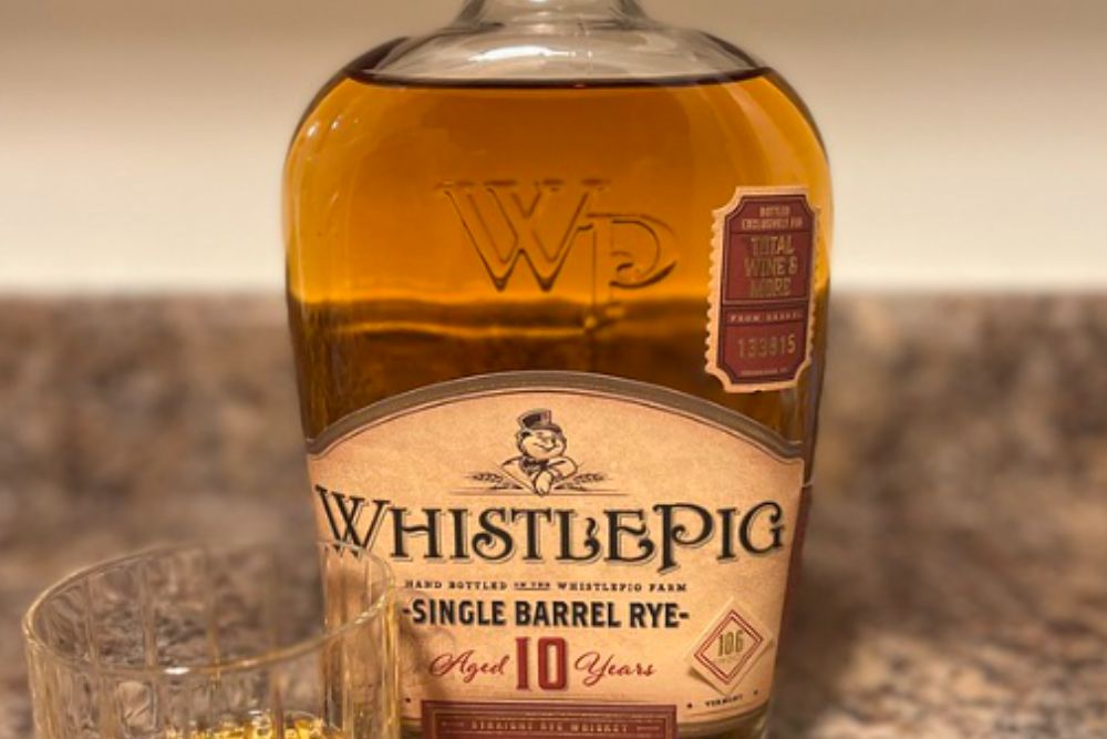 WhistlePig 10 Year Private Rye Barrel Select