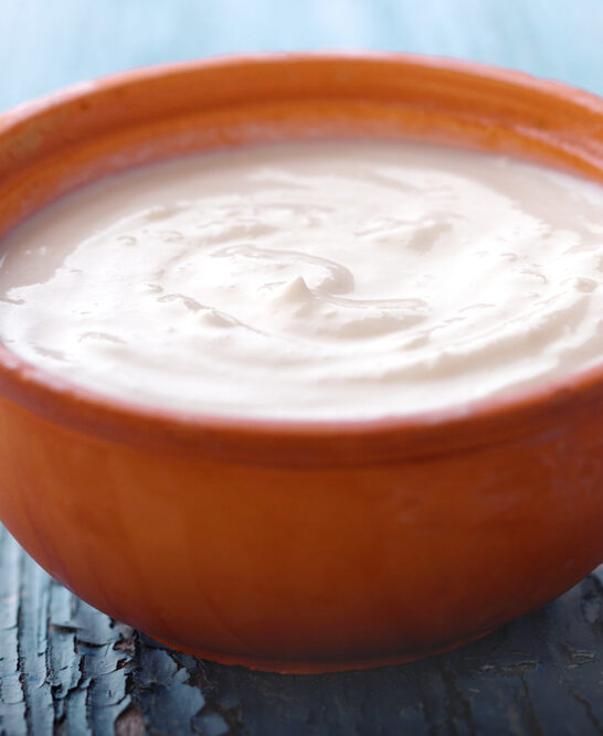 Greek yogurt — Photo