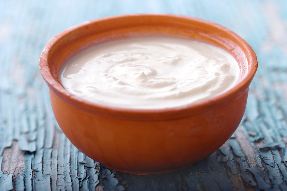 Greek yogurt — Photo