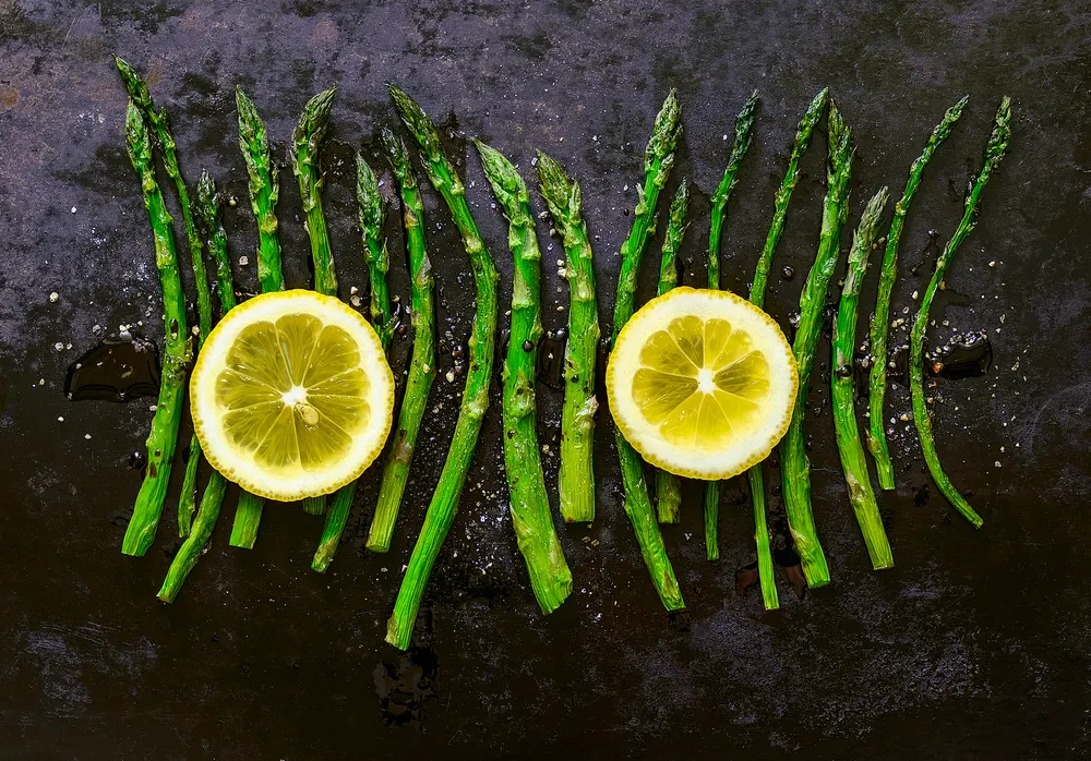 Roasted asparagus — Photo