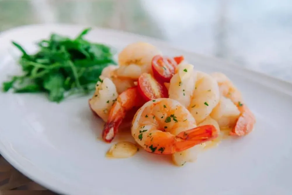 Garlic Butter Shrimp with White Wine