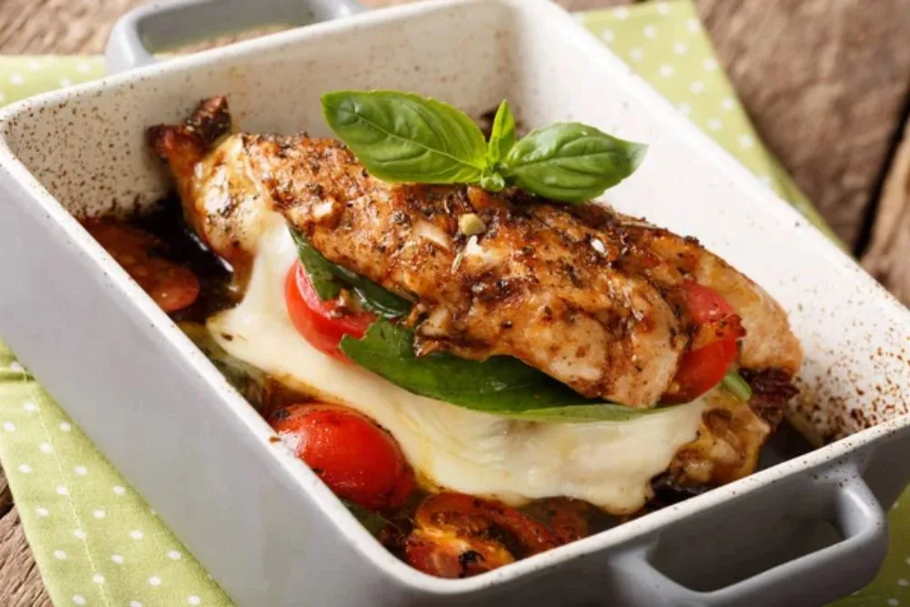 Caprese Stuffed Chicken
