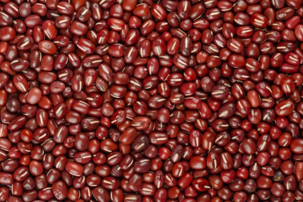 Remove BG Save Share Sample Adzuki beans, background, from above