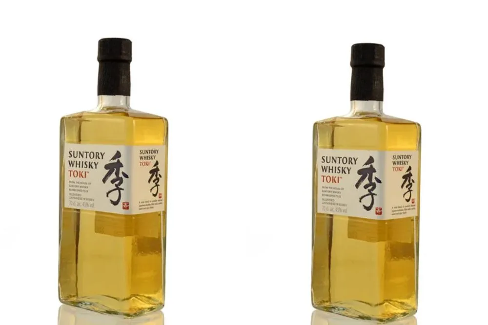 Suntory Whisky Toki on white background, Blended whisky produced in Japan - illustrative editorial — Photo by Pecold