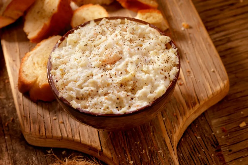 Creamy Crab Dip with Crusty Bread