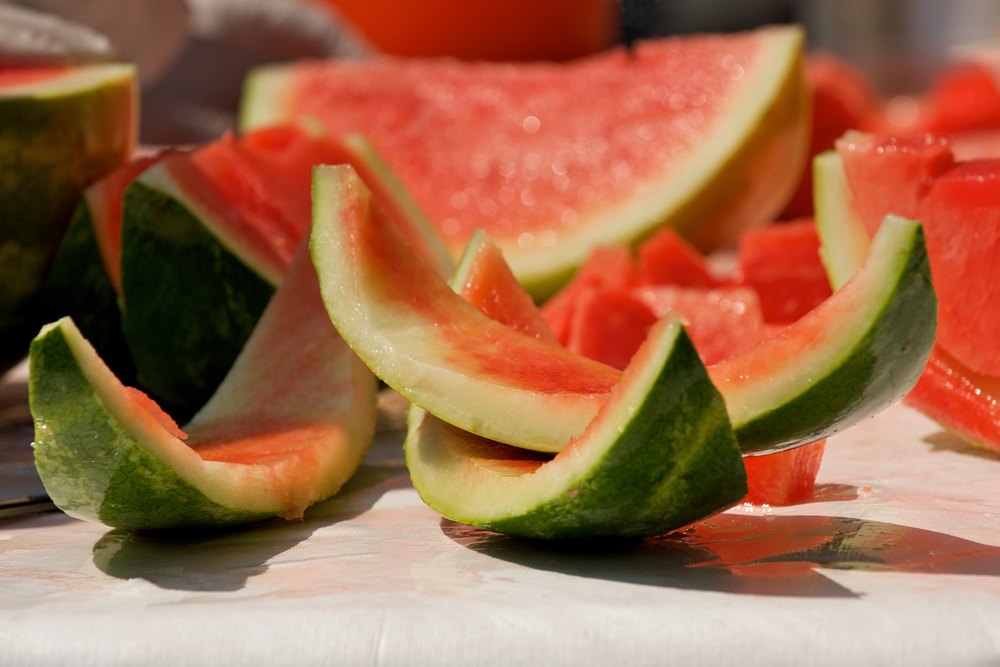 Watermelon rinds — Stock Photo, Image