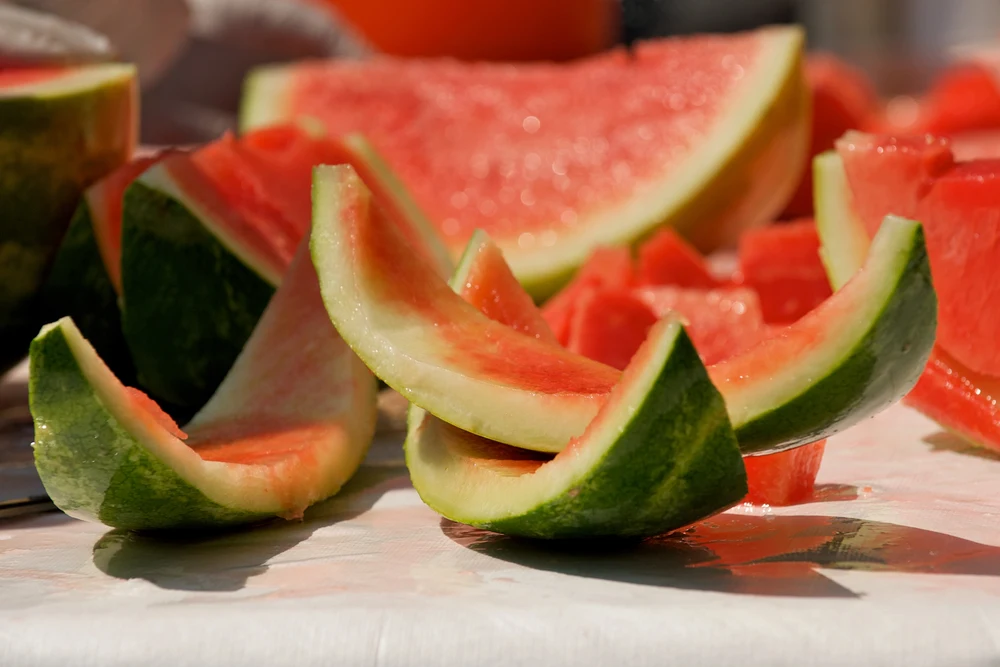 Watermelon rinds — Stock Photo, Image