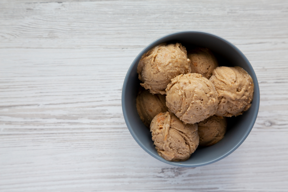 Homemade Peanut Butter Banana Ice Cream