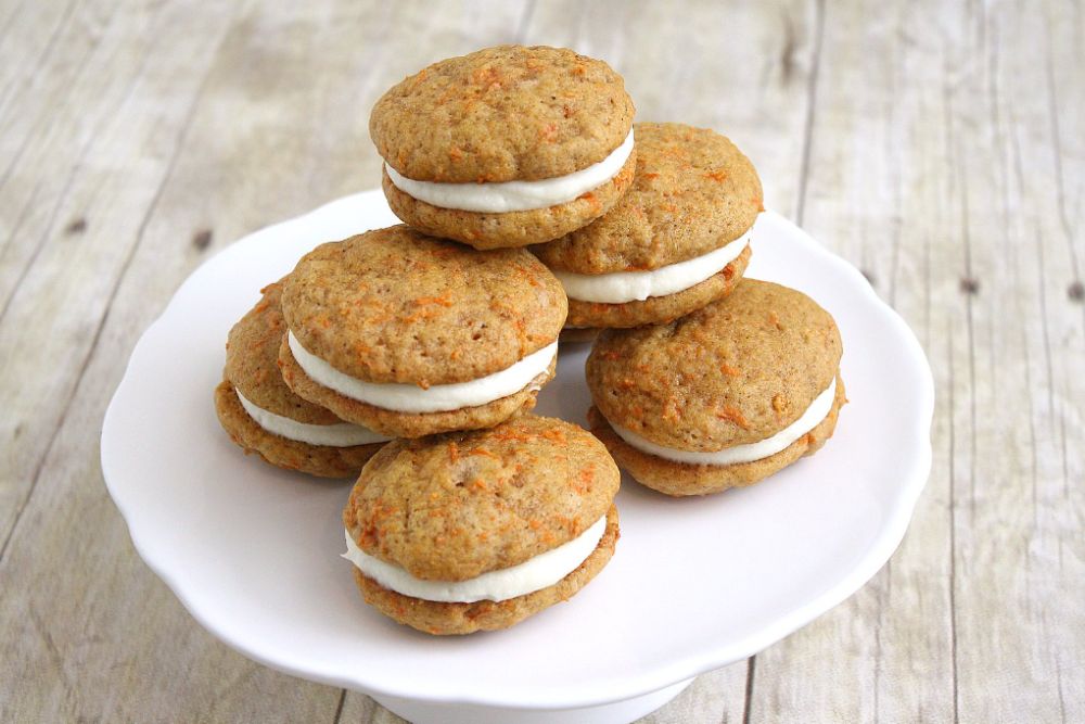 Carrot Cake Whoopie Pies | by Tracey's Culinary Adventures