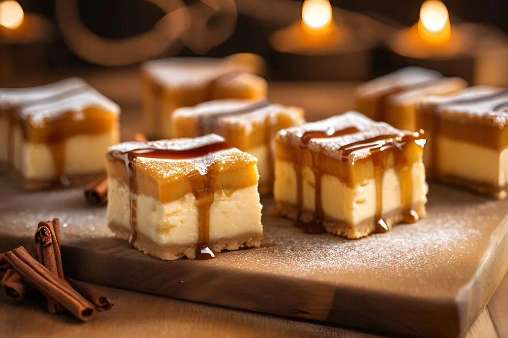 Churro Cheesecake Bars