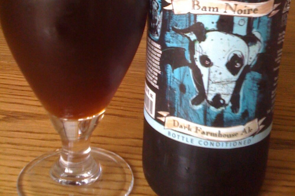 6. Jolly Pumpkin – Bam Noire Dark Farmhouse Ale | by 1000 Beers