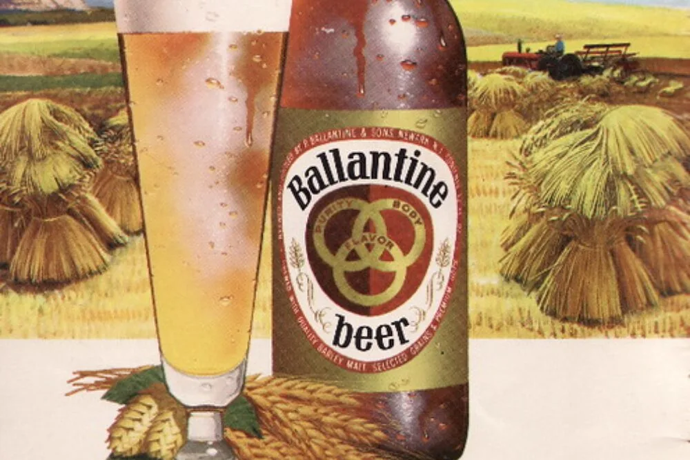 Ballantine Beer Bottle | by Lavesta @Edible Celebrations