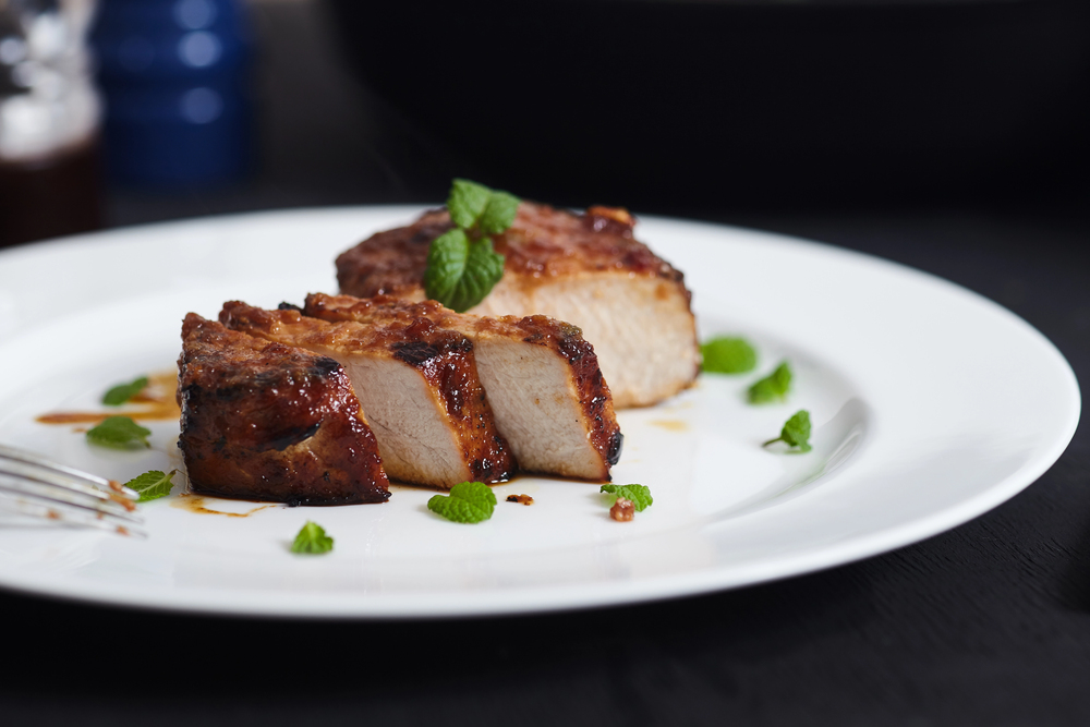 Korean style pork chops — Stock Photo, Image