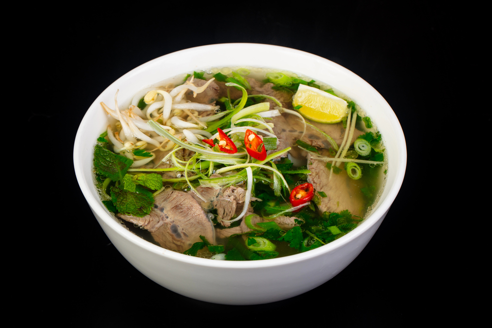 Vietnamese Cuisine Pho Soup Beef — Stock Photo, Image
